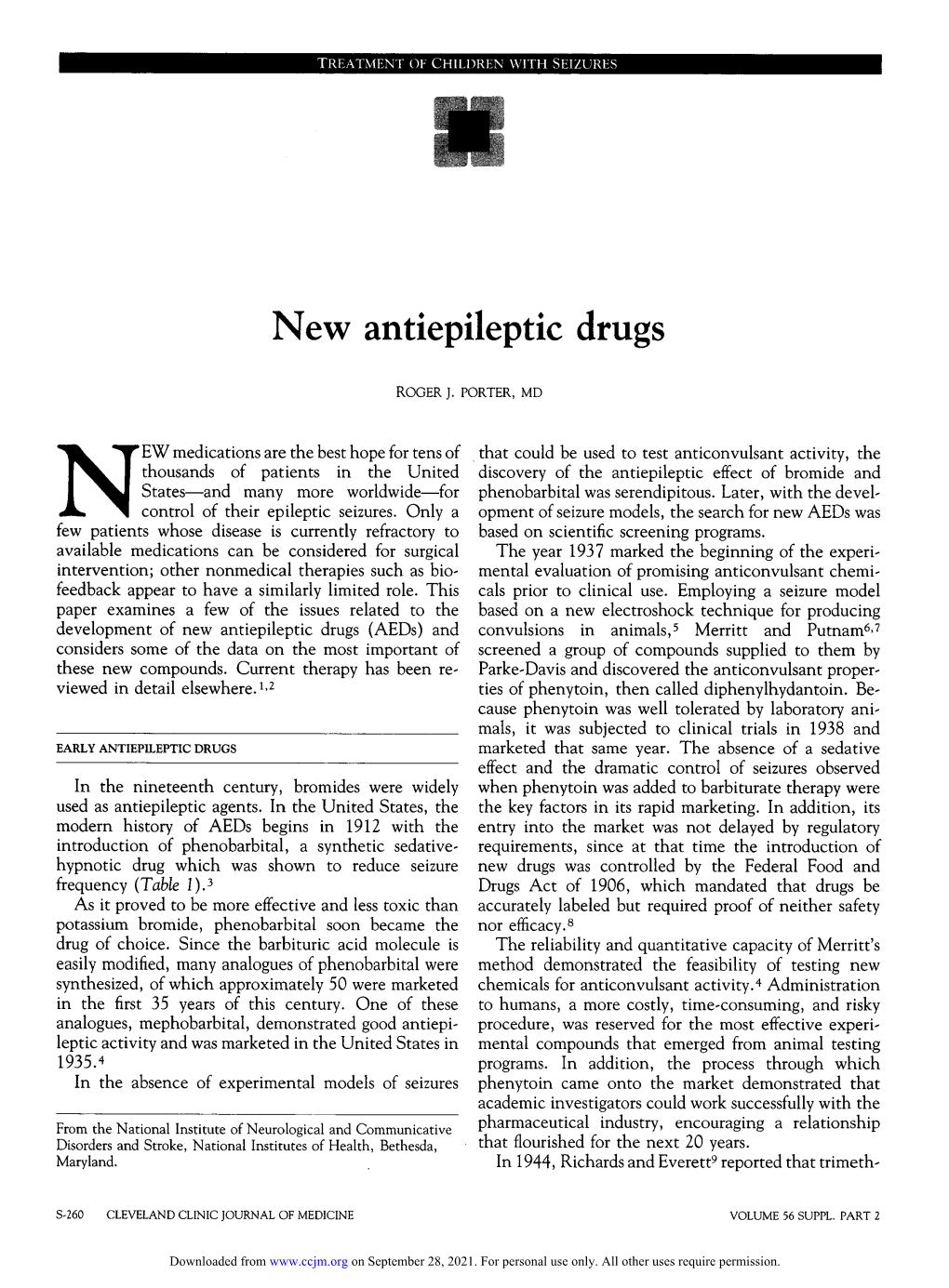 New Antiepileptic Drugs