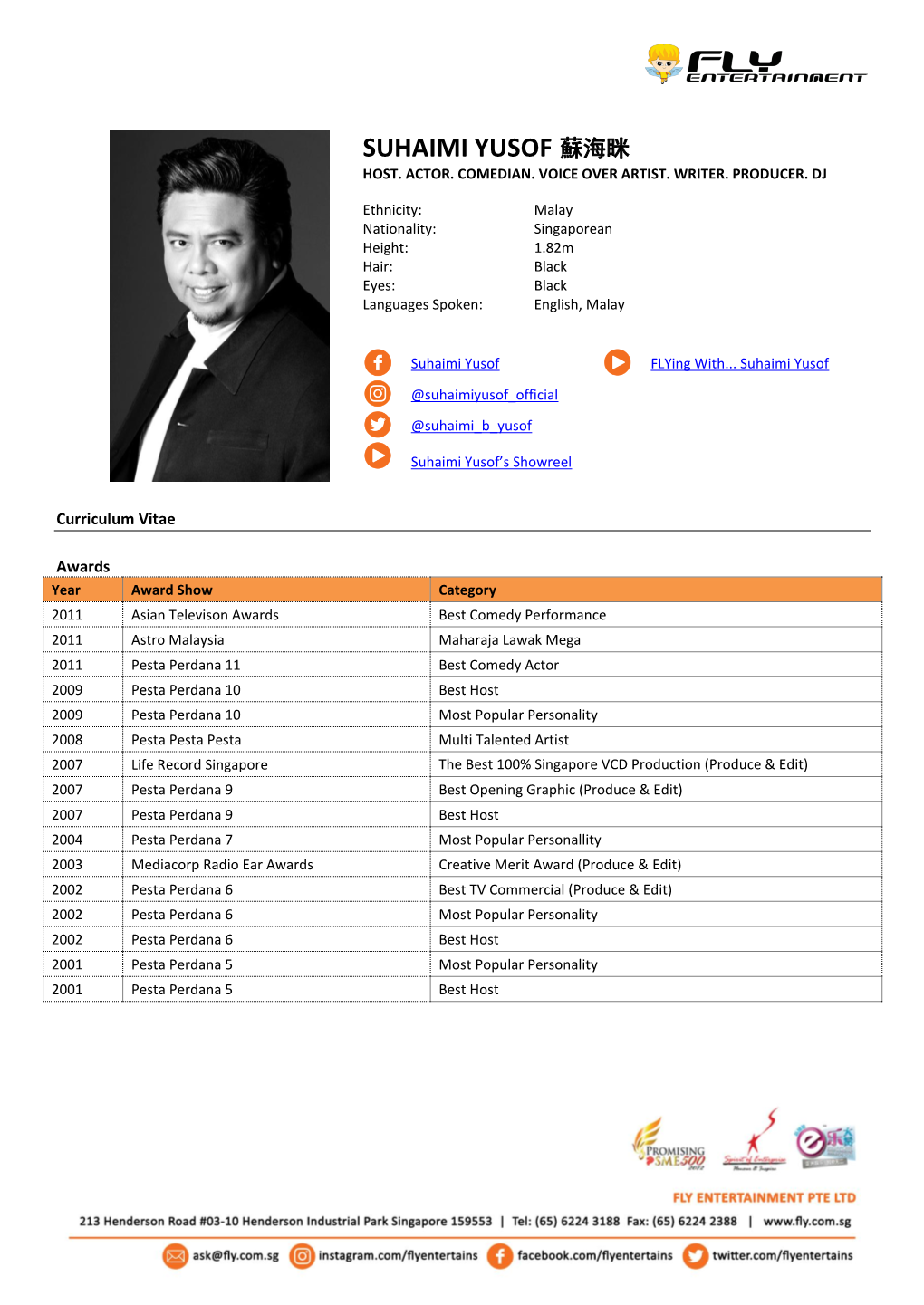 Suhaimi Yusof 蘇海眯 Host