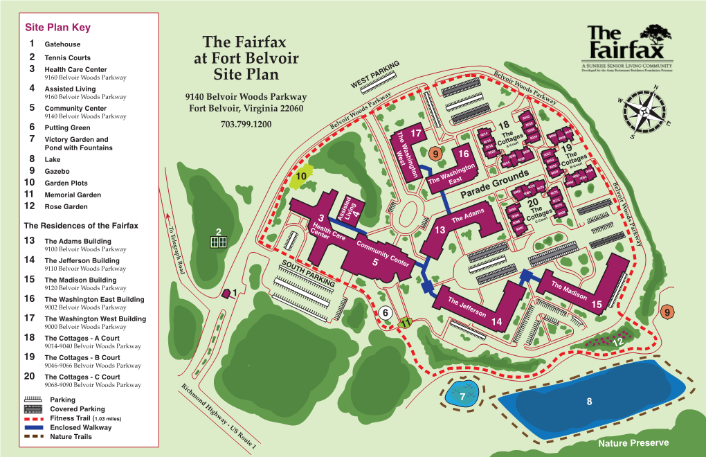 The Fairfax at Fort Belvoir Site Plan