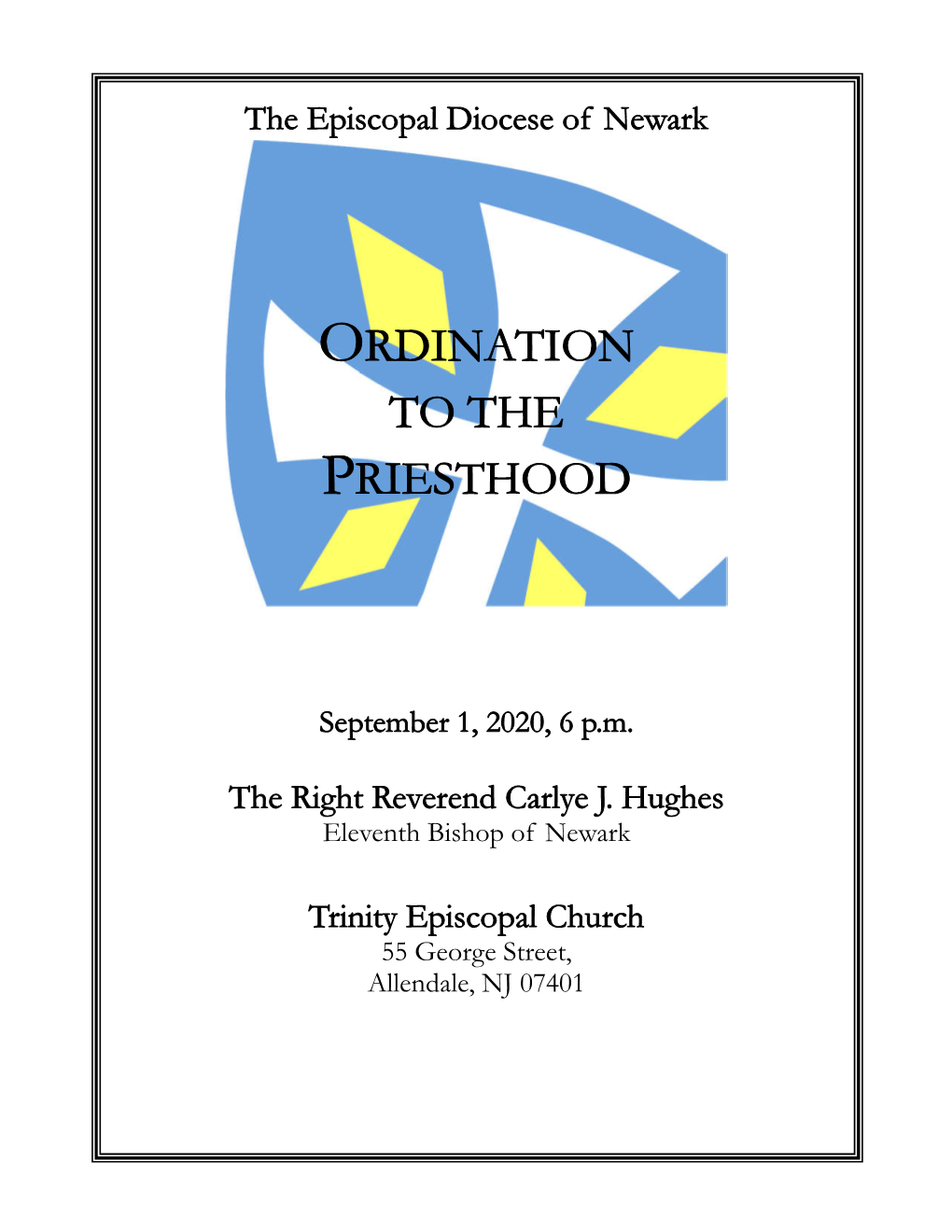 Ordination to the Priesthood