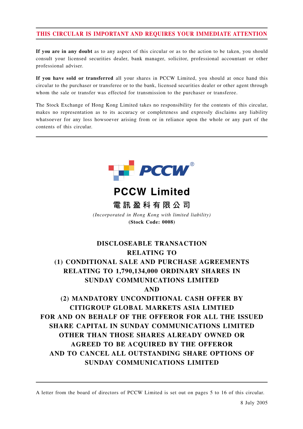 PCCW Limited