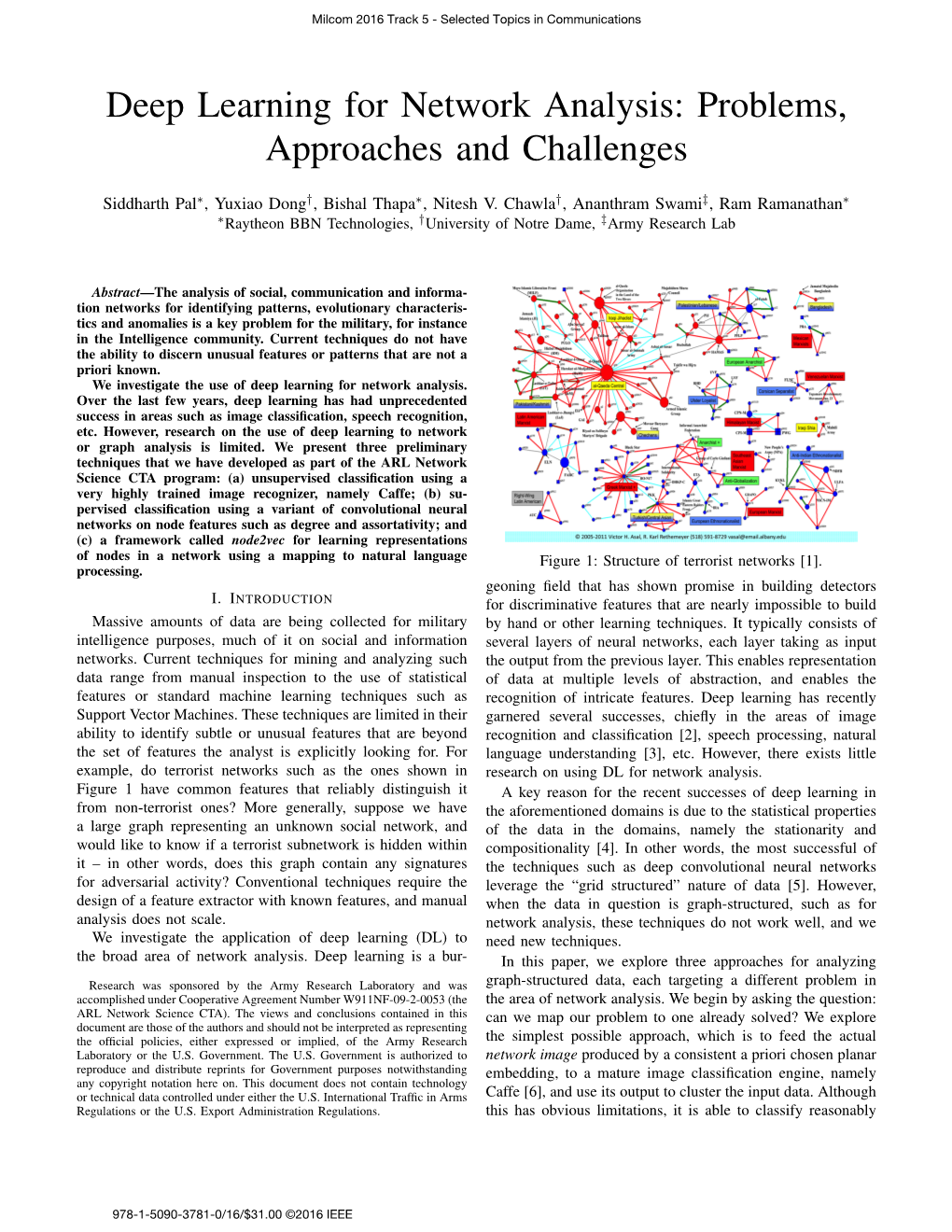Deep Learning for Network Analysis: Problems, Approaches and Challenges