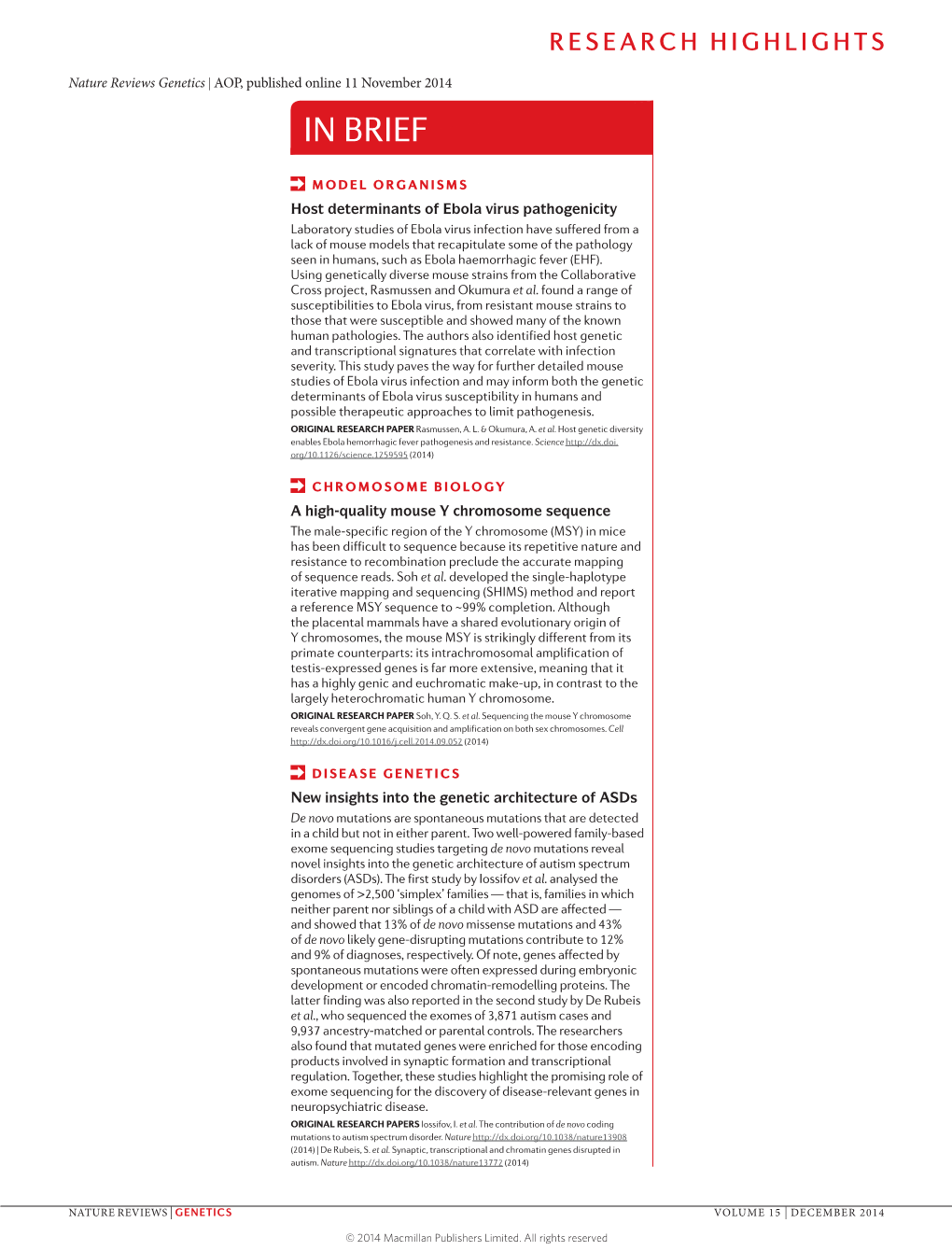 Chromosome Biology