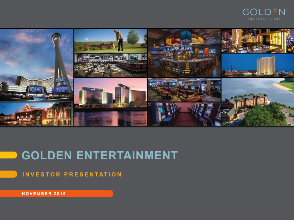 Golden Entertainment