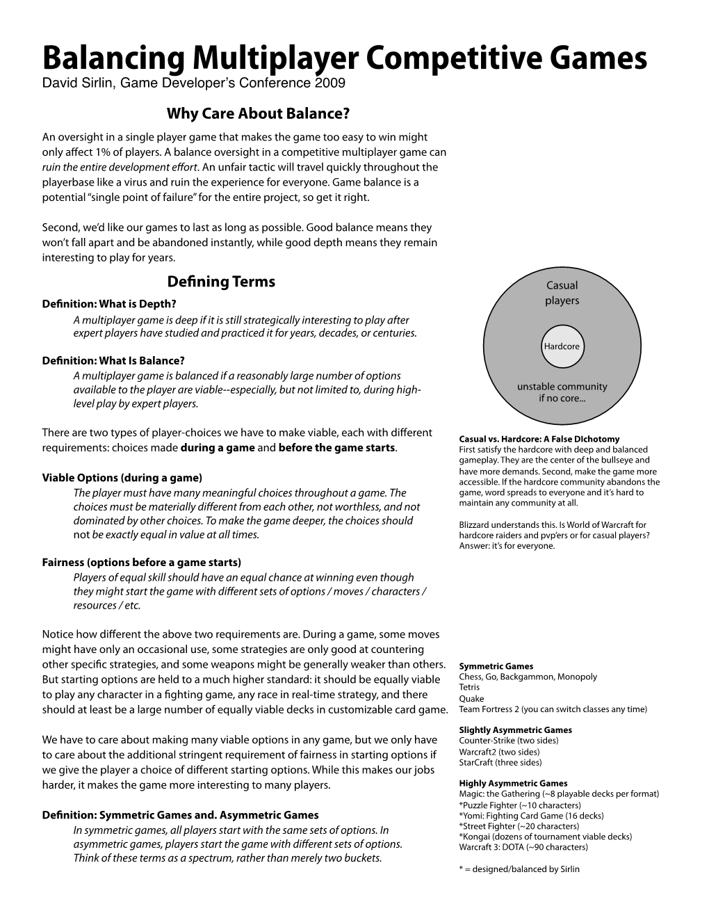 GDC 2009 Sirlin Handout6