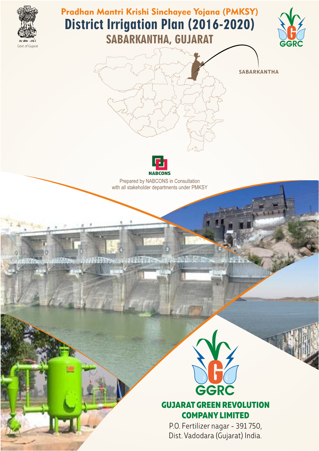 District Irrigation Plan, 2016-20 Sabarkantha, Gujarat