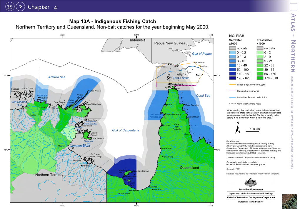 Indigenous Fishing Catch Northern Territory and Queensland