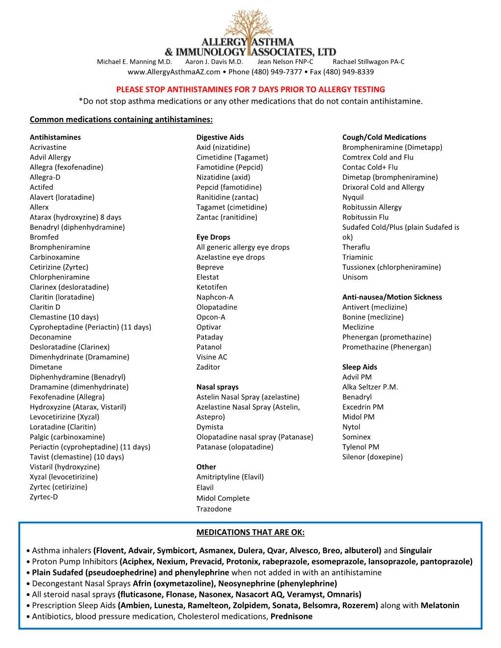 Asthma Inhalers (Flovent, Advair, Symbicort, Asmanex, Dulera, Qvar, Alvesco, Breo, Albuterol) and Singulair