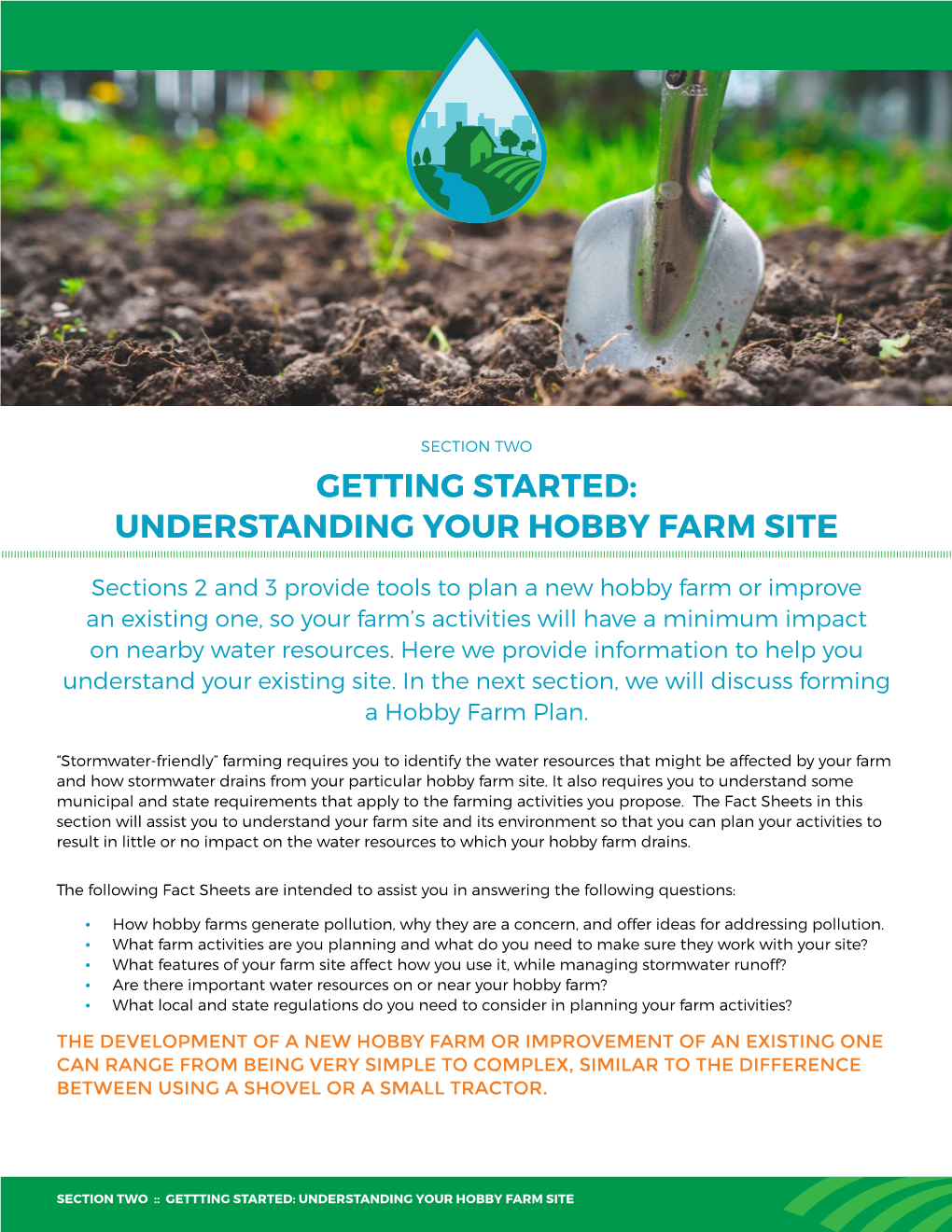 Understanding Your Hobby Farm Site