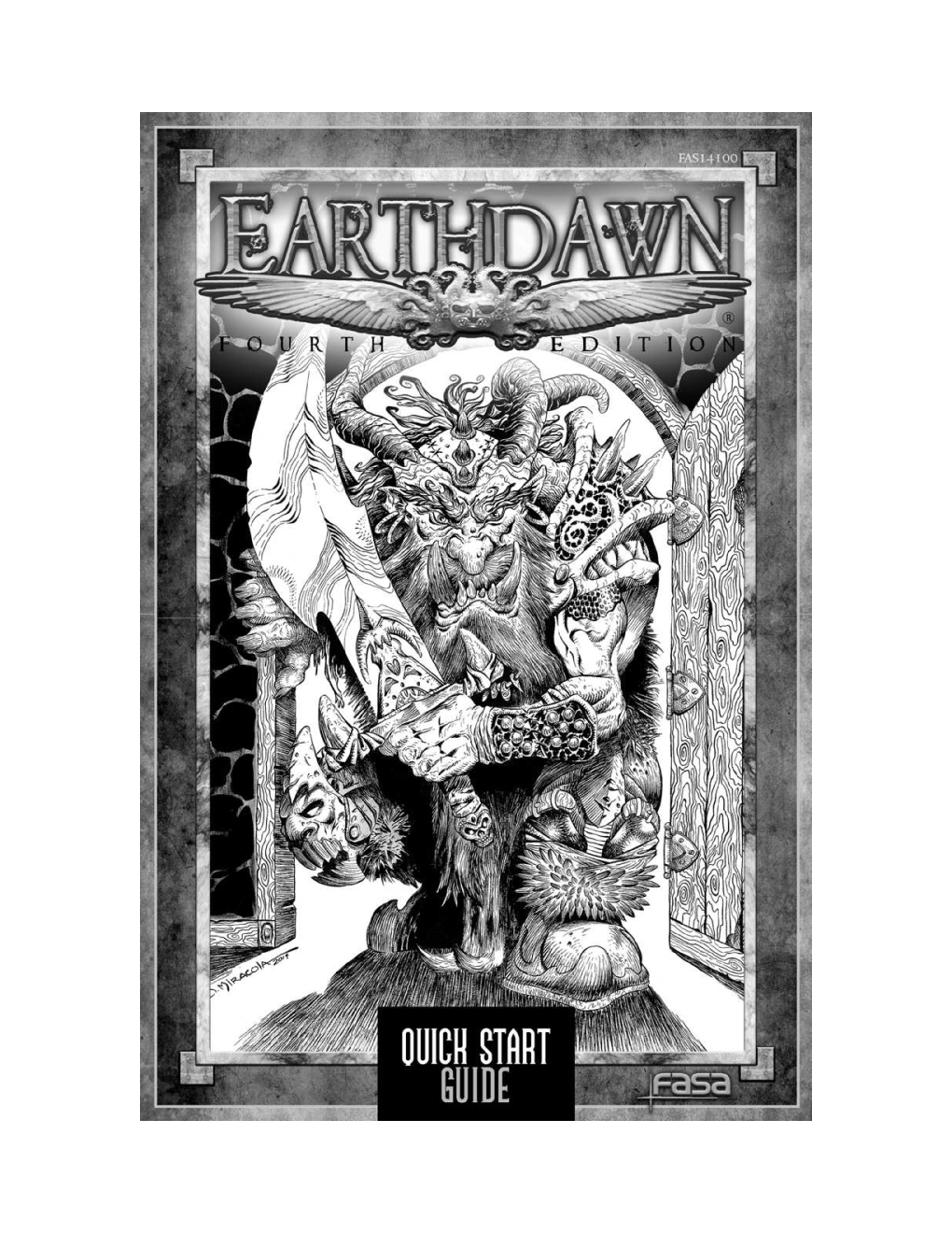 Earthdawn Quickstart