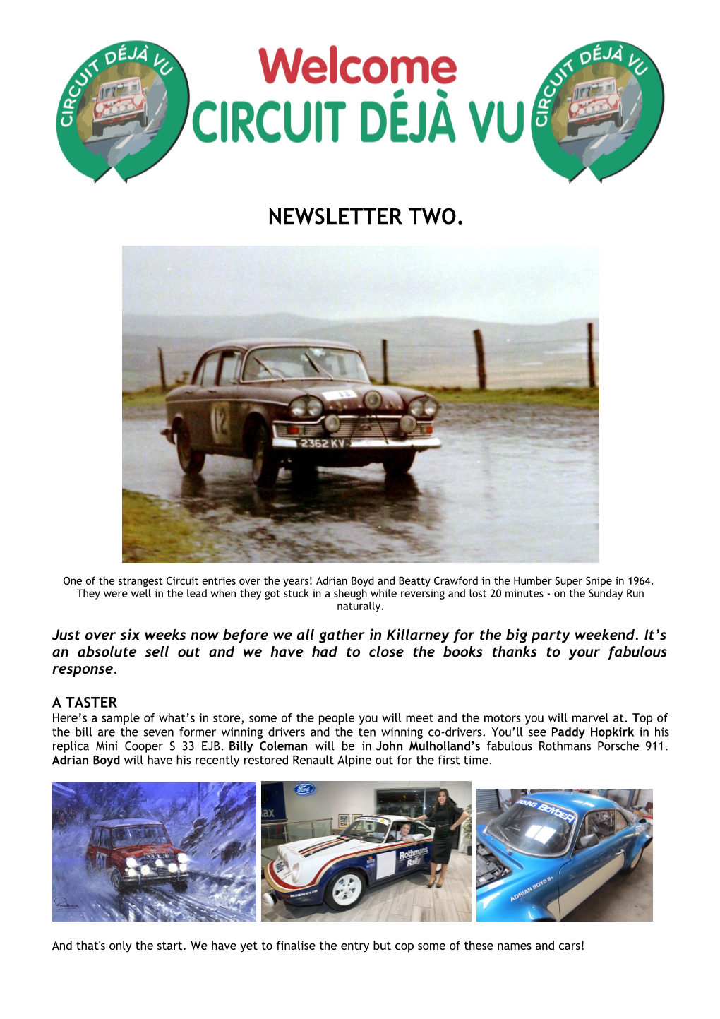 Newsletter Two