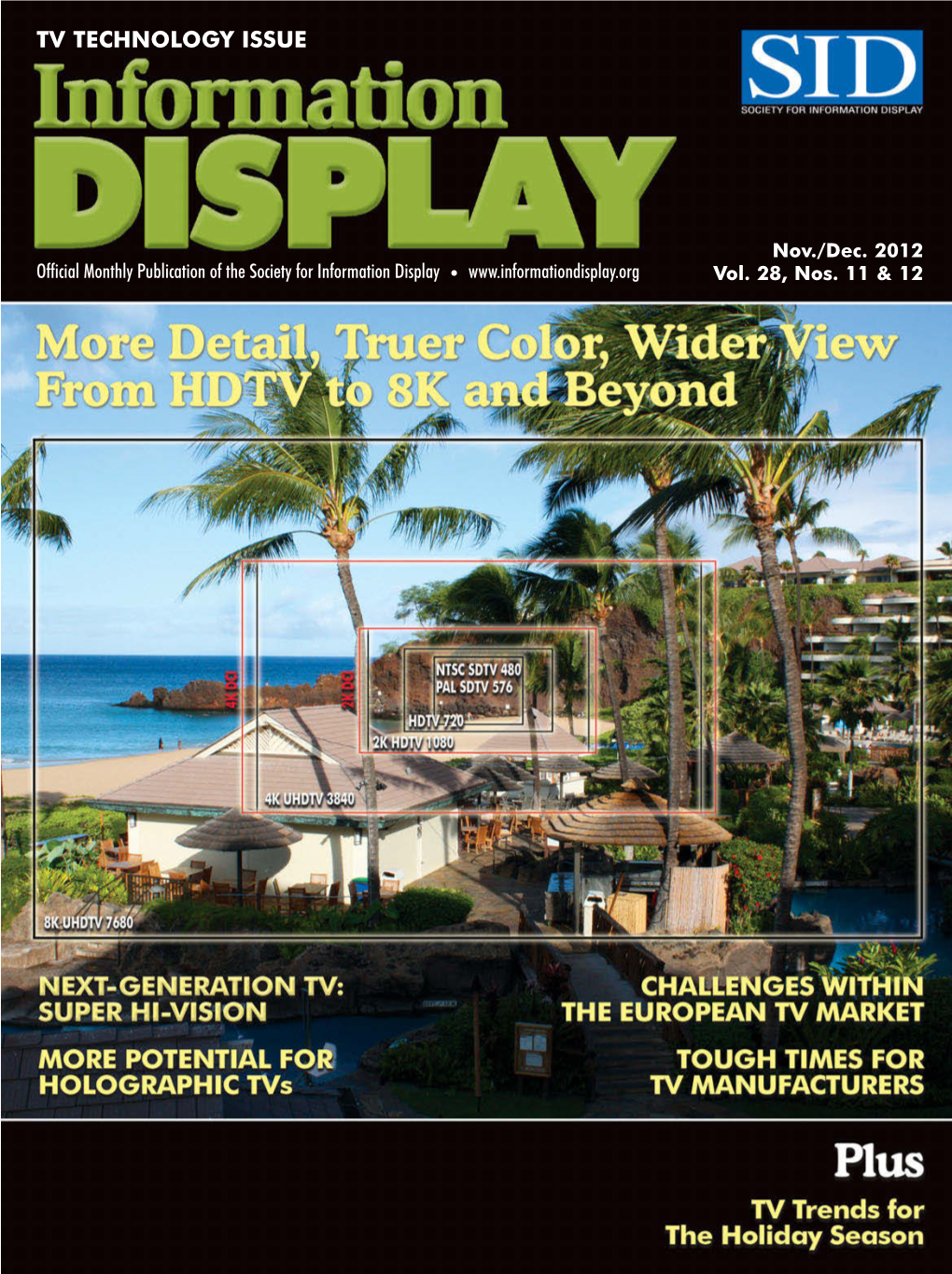 Information Display Magazine November/December 2012