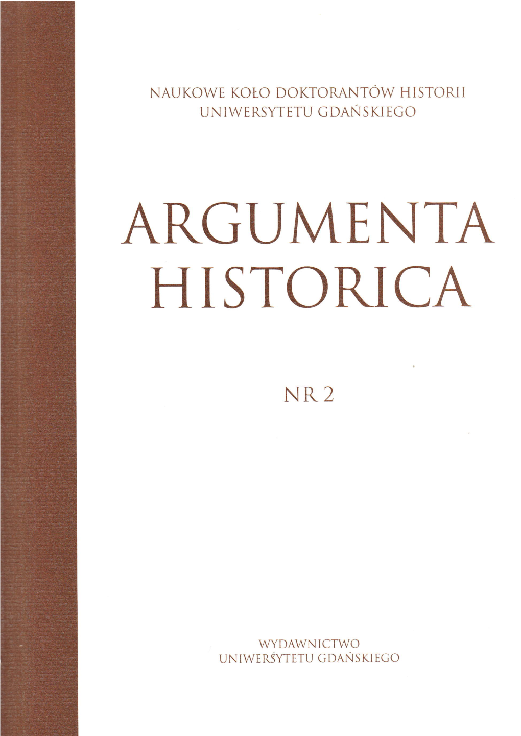 Argumenta Historica Nr 2/2015