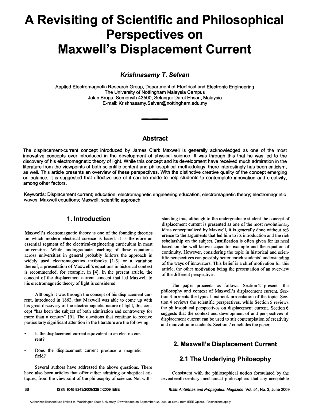 A Revisiting of Scientific and Philosophical Perspectives on Maxwell's Displacement Current