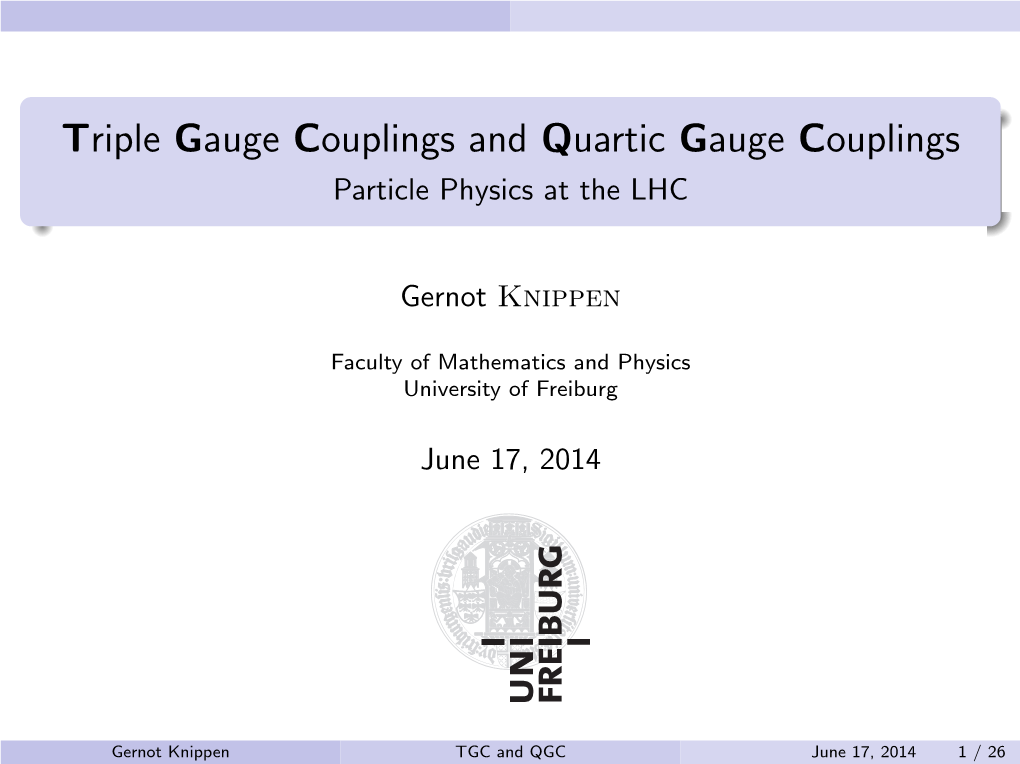 Particle Physics at the LHC