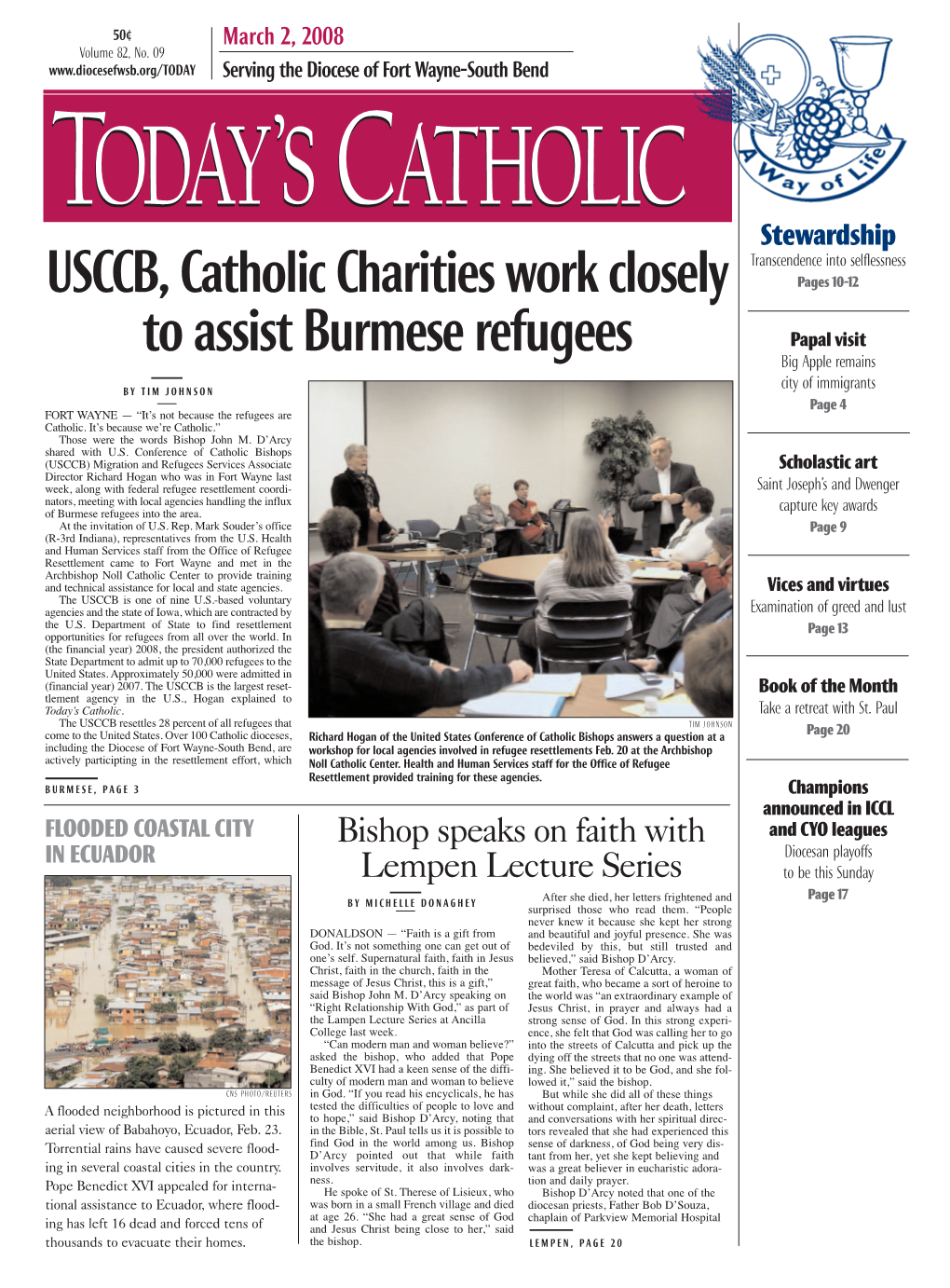 USCCB, Catholic Charities Work Closely to Assist Burmese Refugees