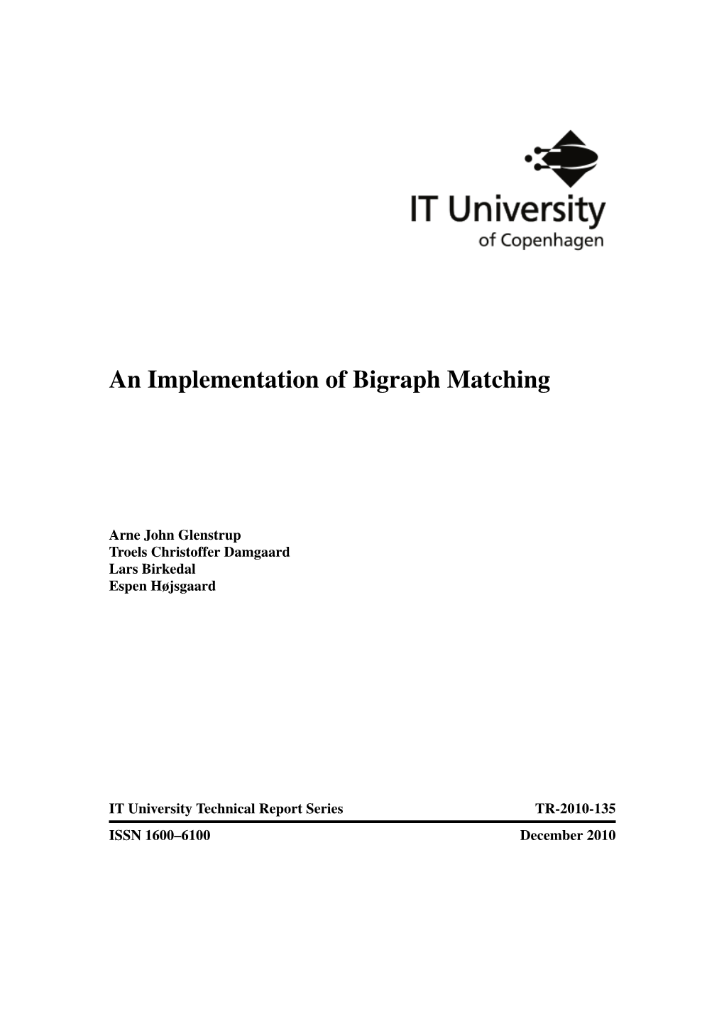 An Implementation of Bigraph Matching