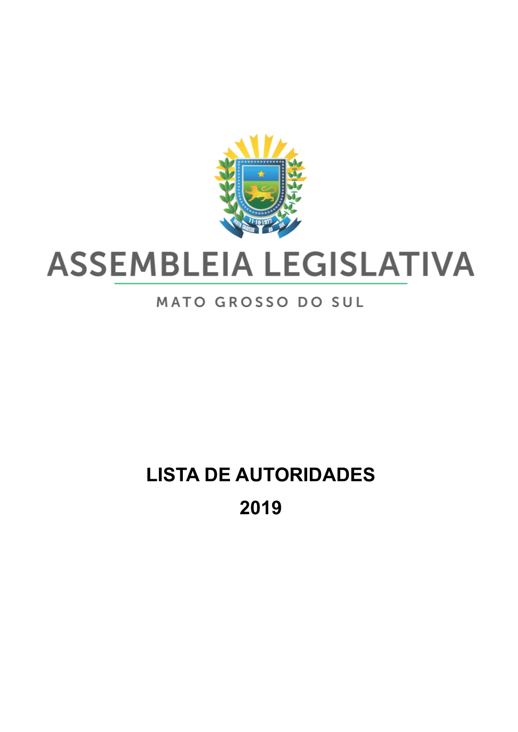Lista De Autoridades 2019