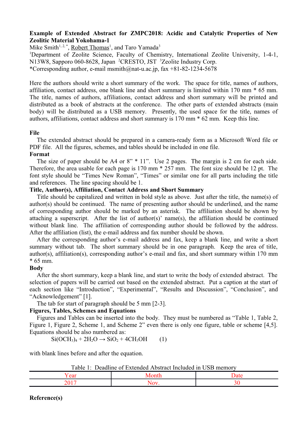 Acidic and Catalytic Properties of Zeolites