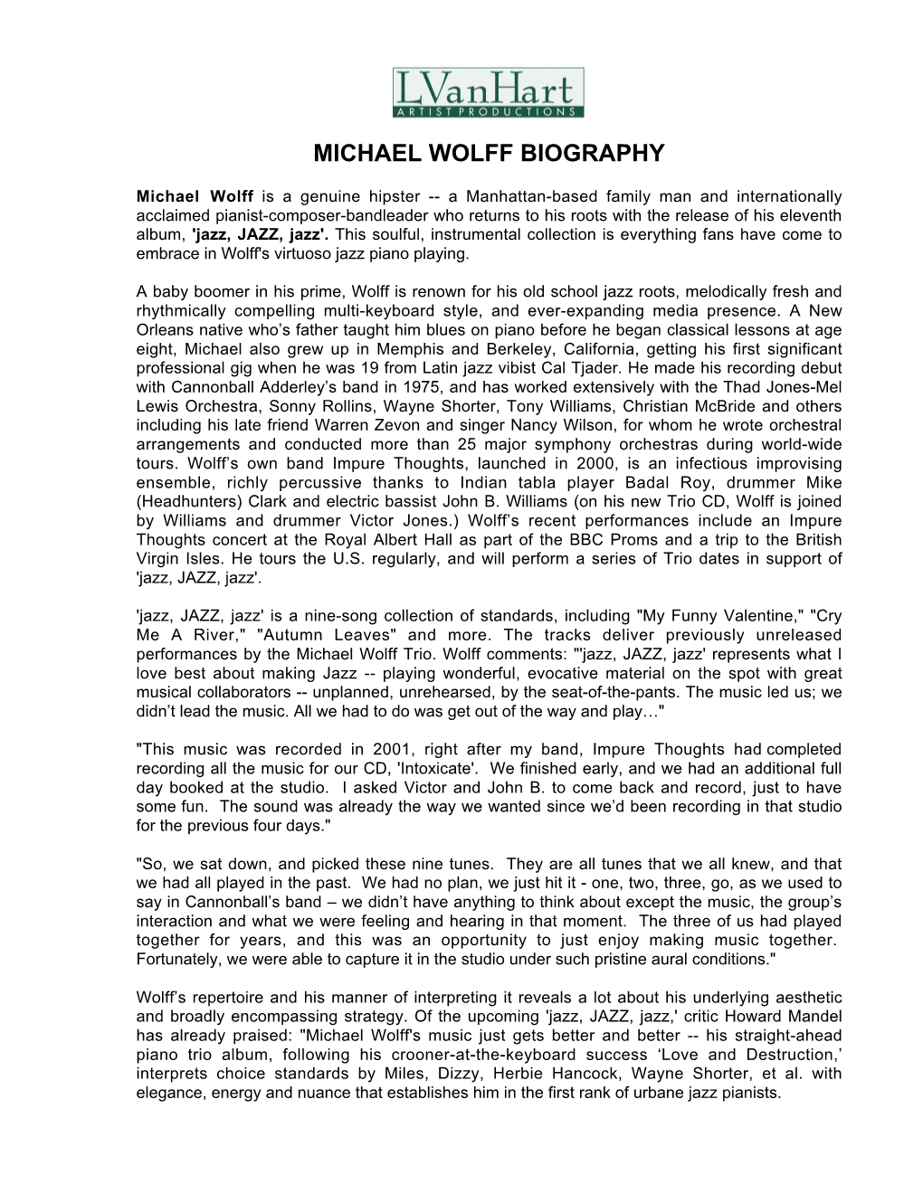 Michael Wolff Biography