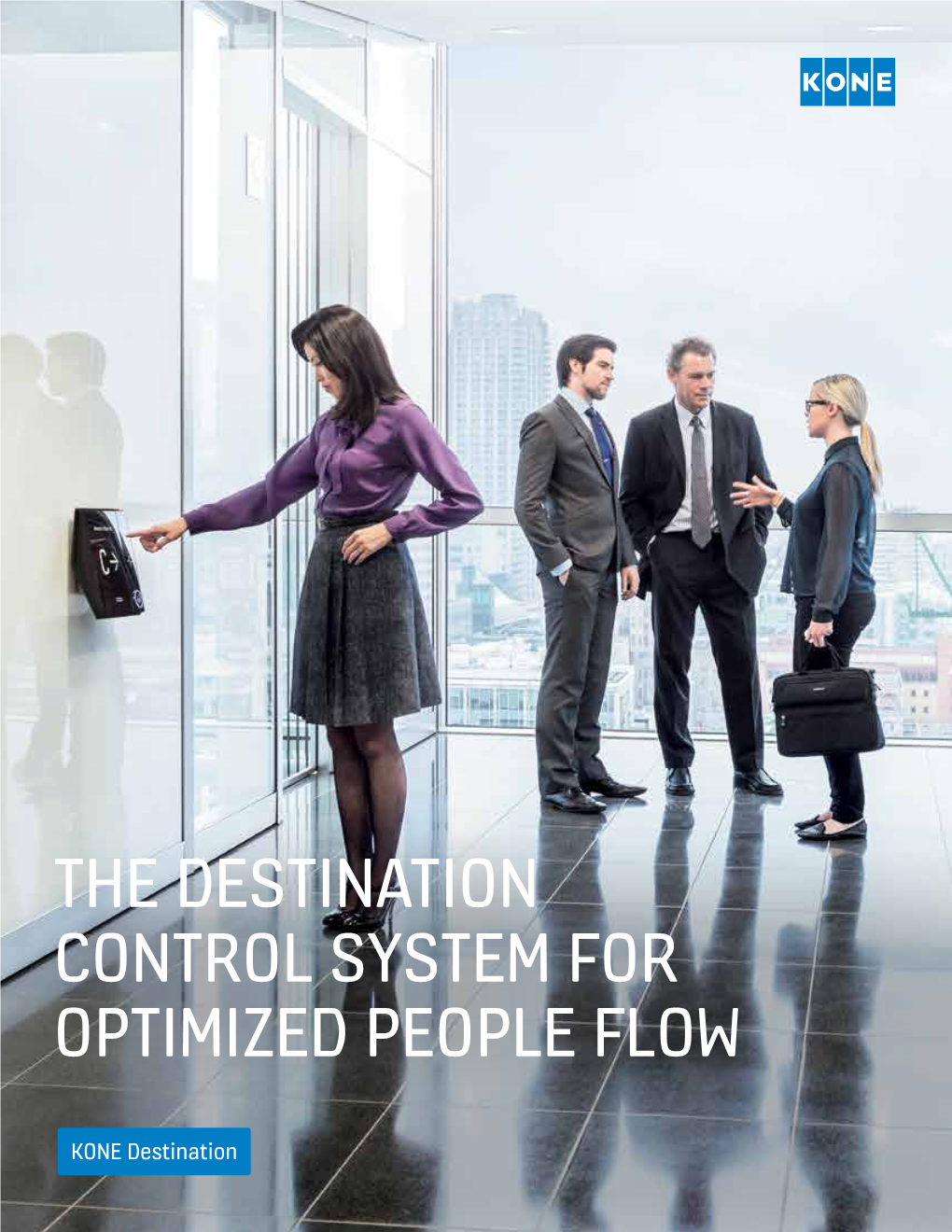 The Destination Control System for Optimized People Flow