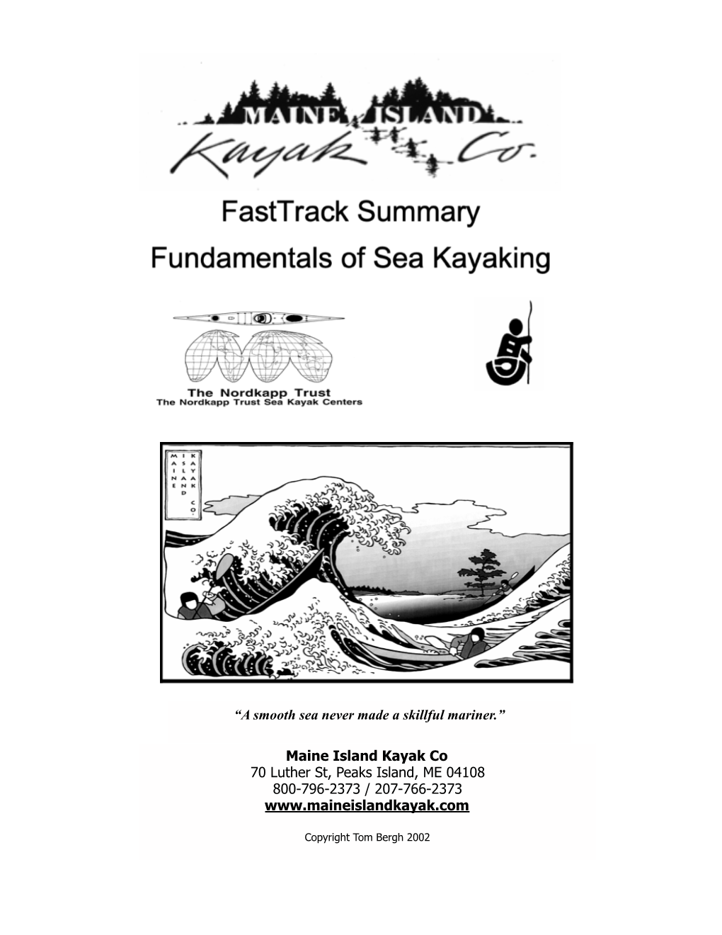 Fastrack Summary Fundamentals of Sea Kayaking 4:11:20