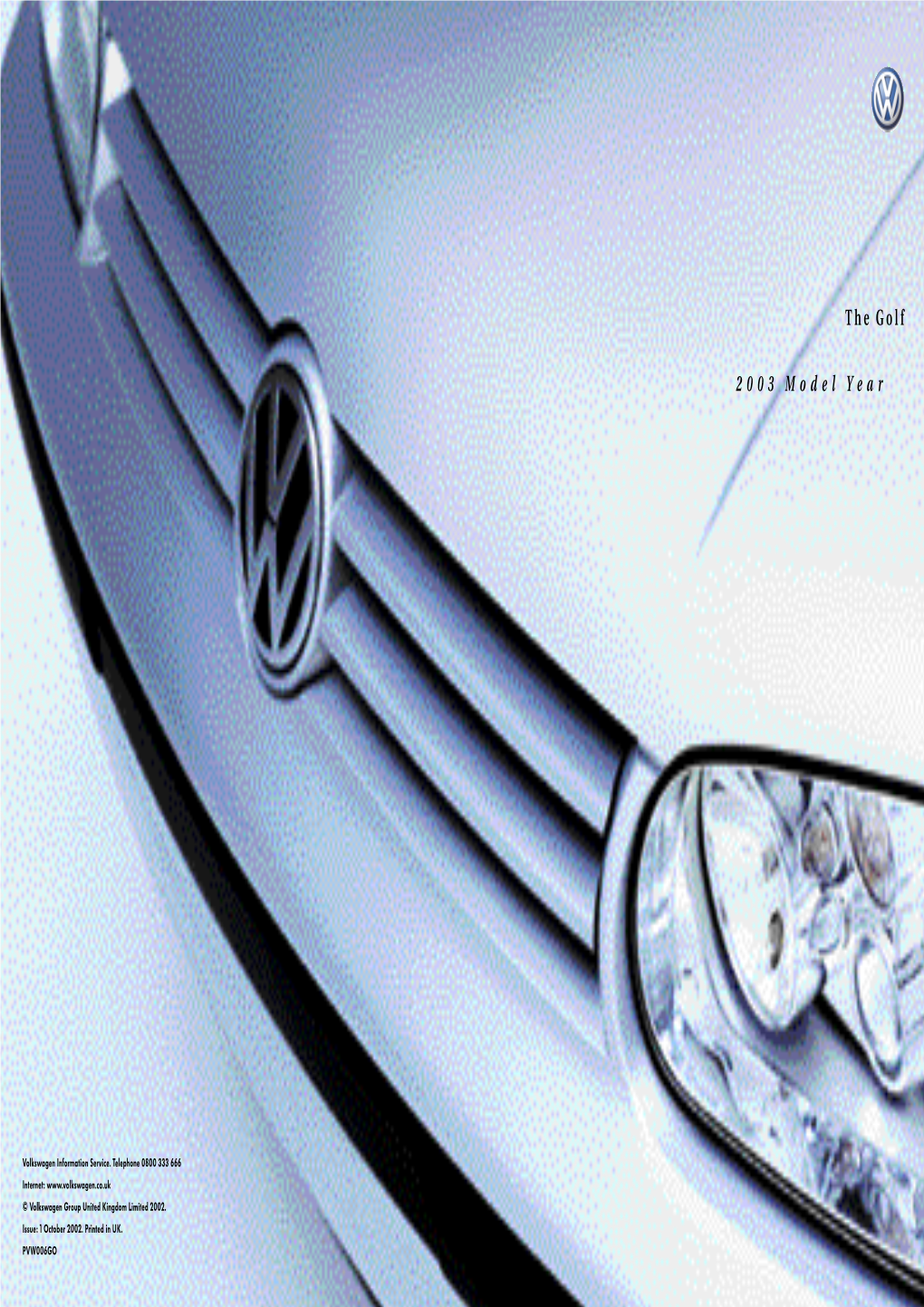 10130 Golf 2003 Brochure