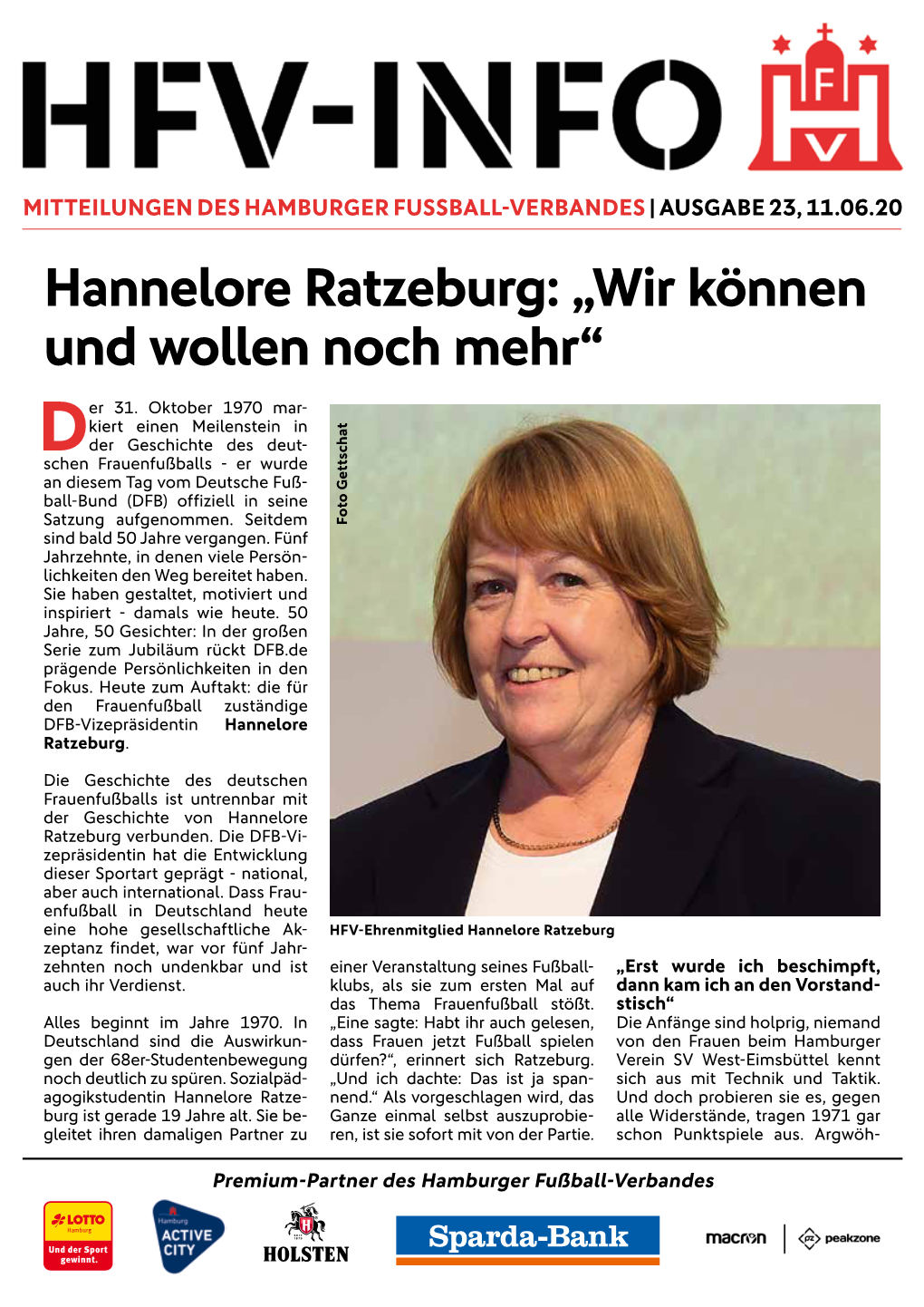 Hannelore Ratzeburg: „Wir Können Und Wollen Noch Mehr“