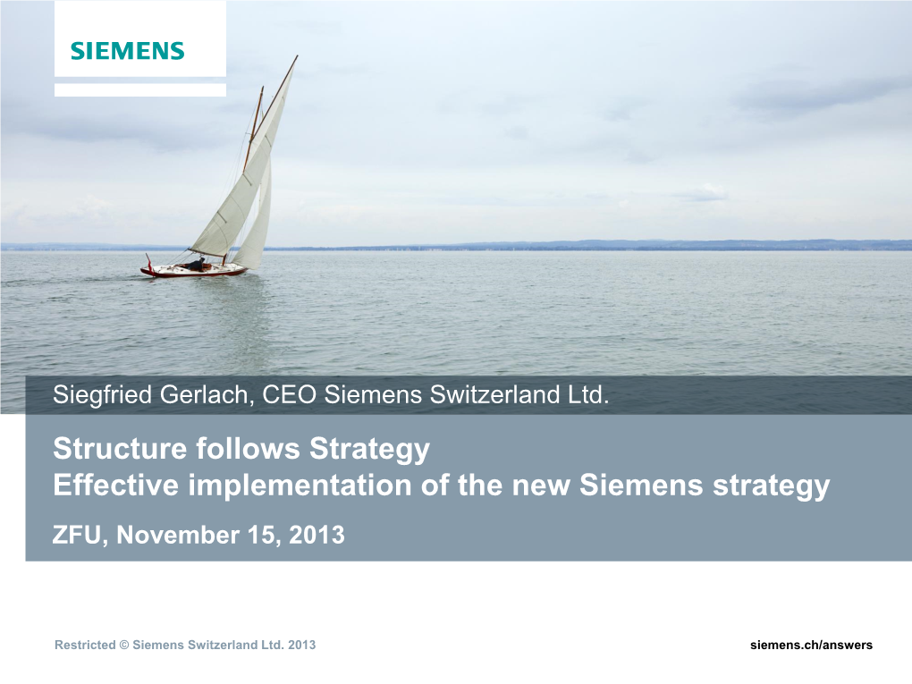 Siemens Corporate Design Powerpoint-Templates