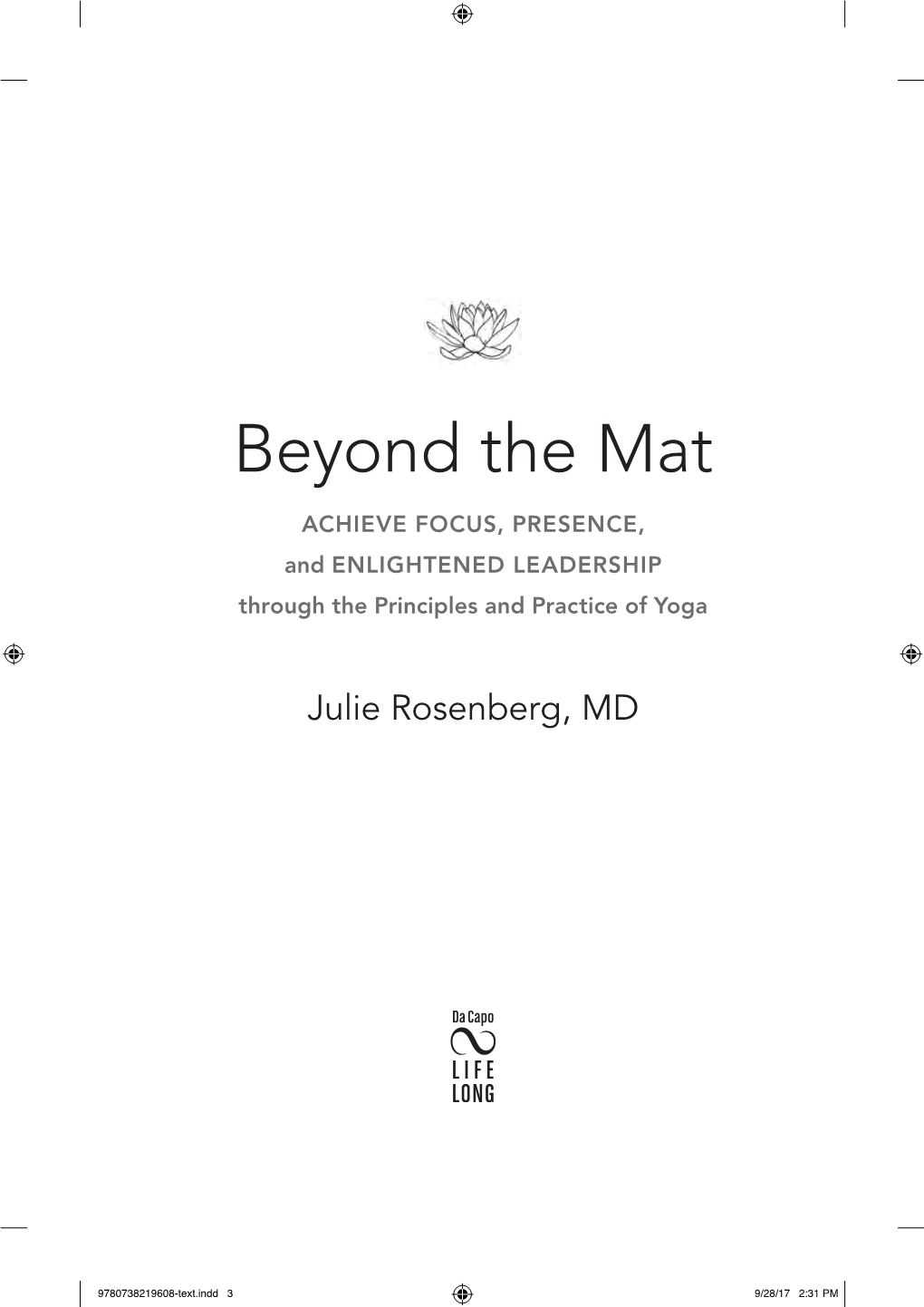 Beyond the Mat