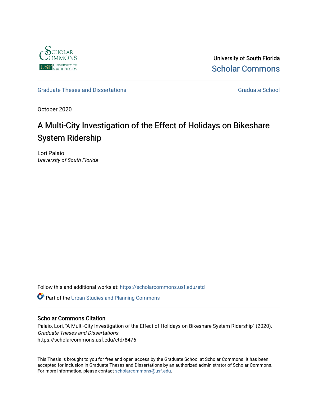 A Multi-City Investigation of the Effect of Holidays on Bikeshare System Ridership