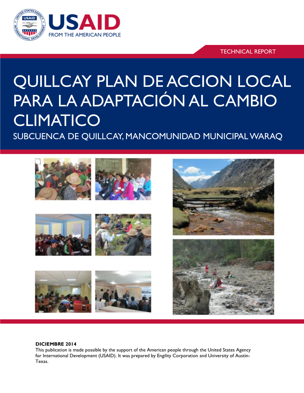 USAID Peru Local Adaptation Plan of Action LAPA