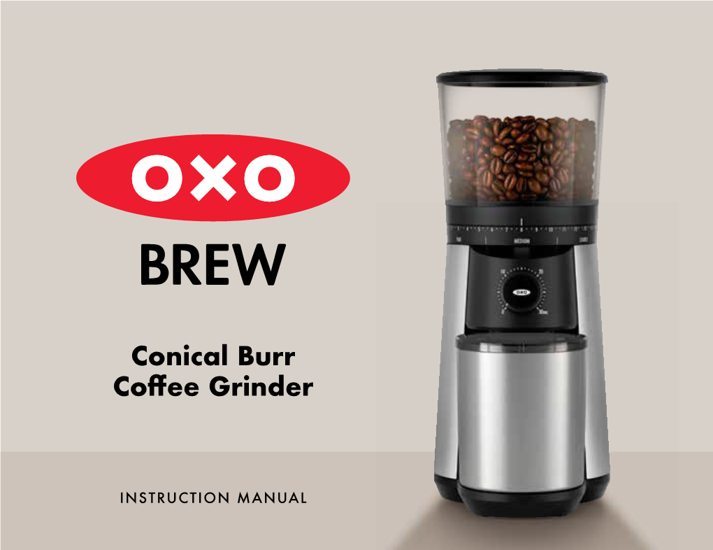 Conical Burr Coffee Grinder