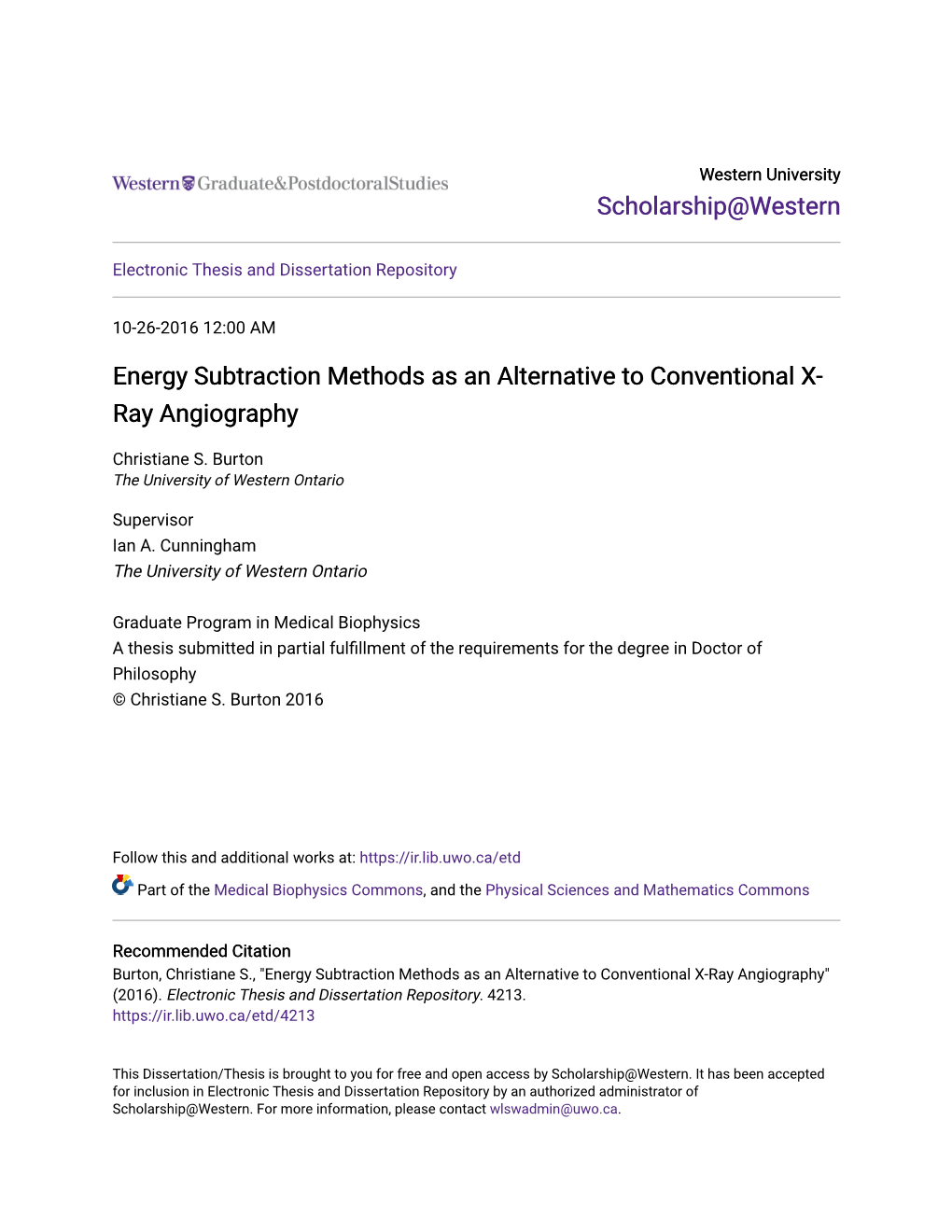 Energy Subtraction Methods As an Alternative to Conventional X-Ray Angiography