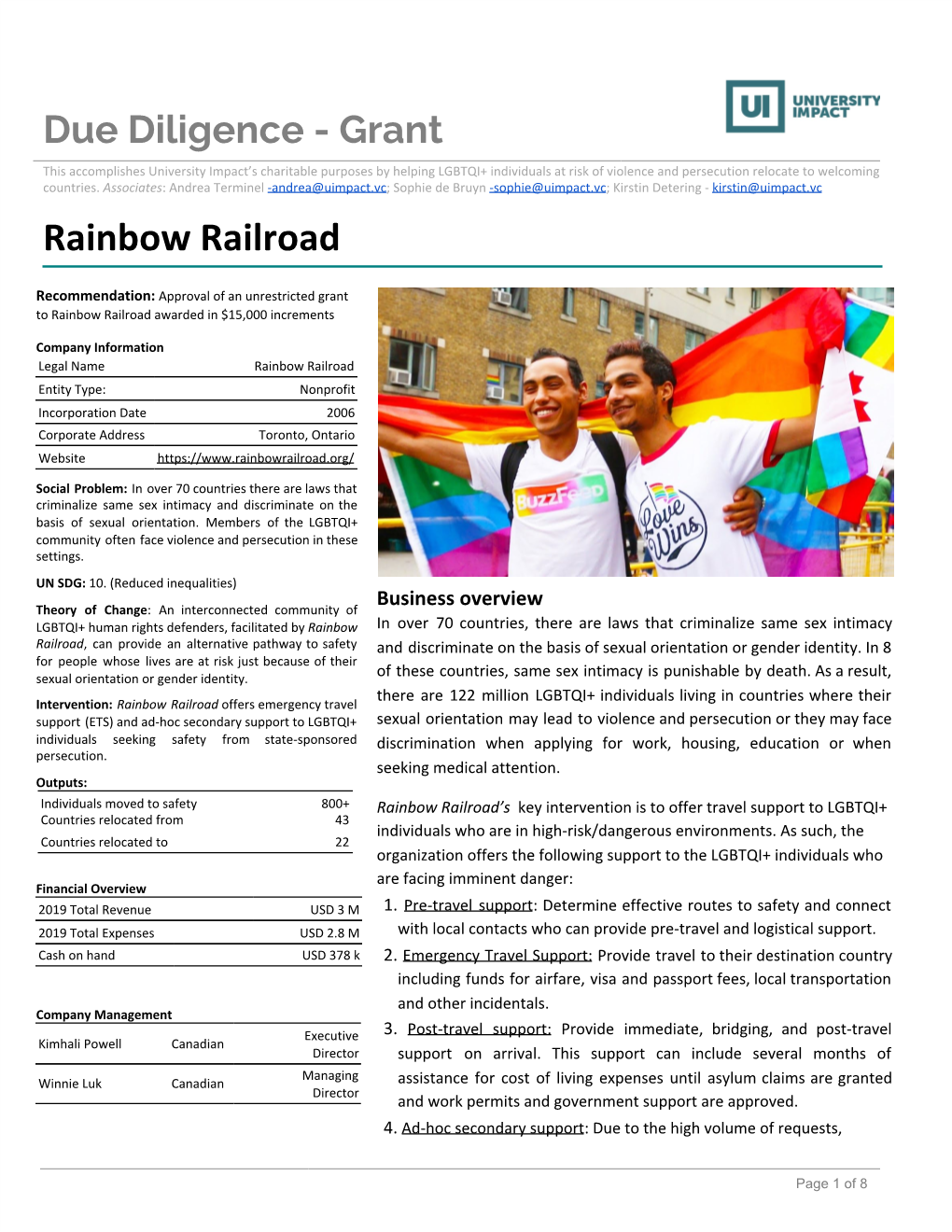 Rainbow Railroad