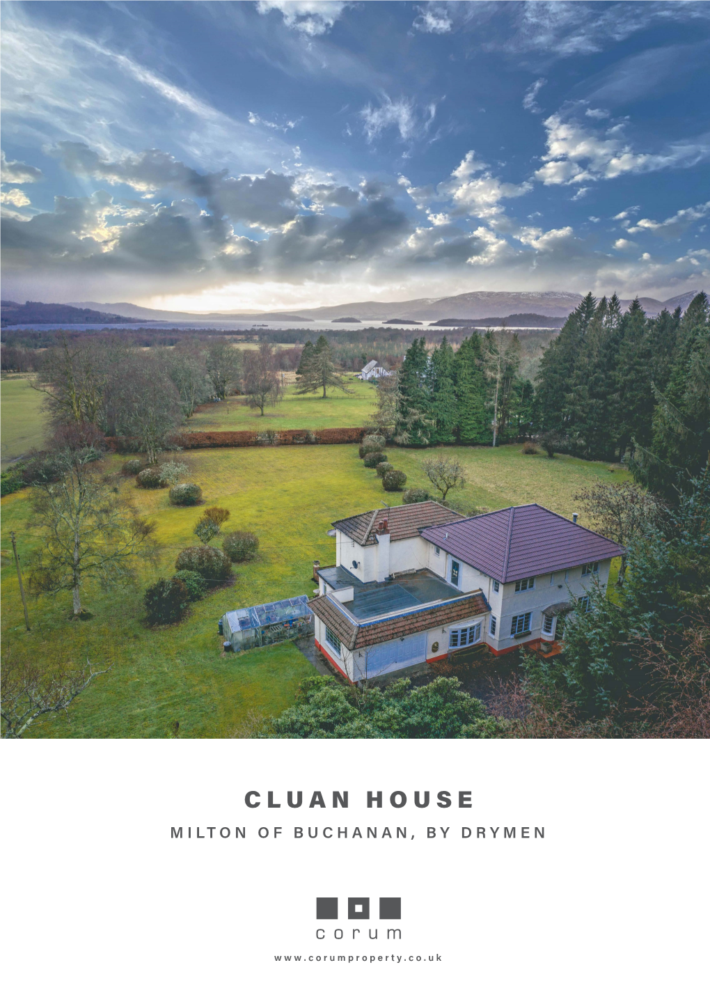 Cluan House Milton of Buchanan, by Drymen