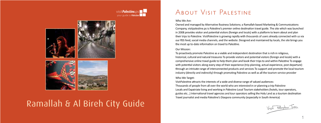 Ramallah & Al Bireh City Guide