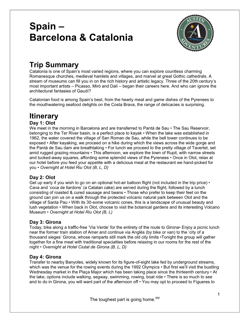 Barcelona & Catalonia