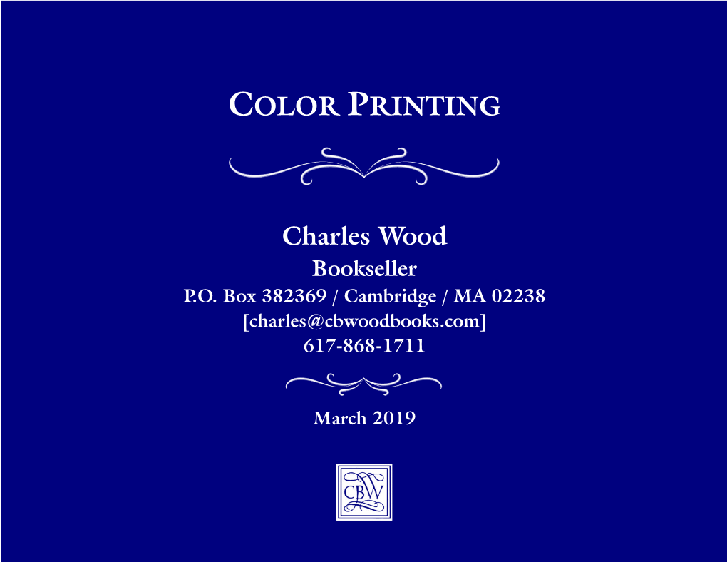 Color Printing