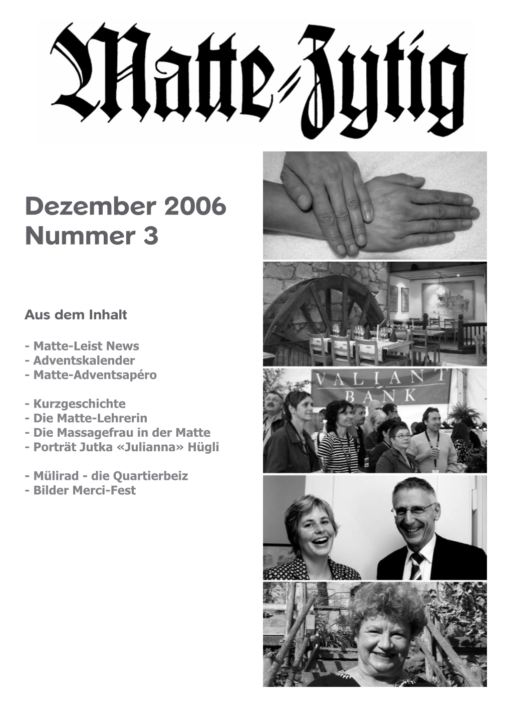 Dezember 2006 Nummer 3