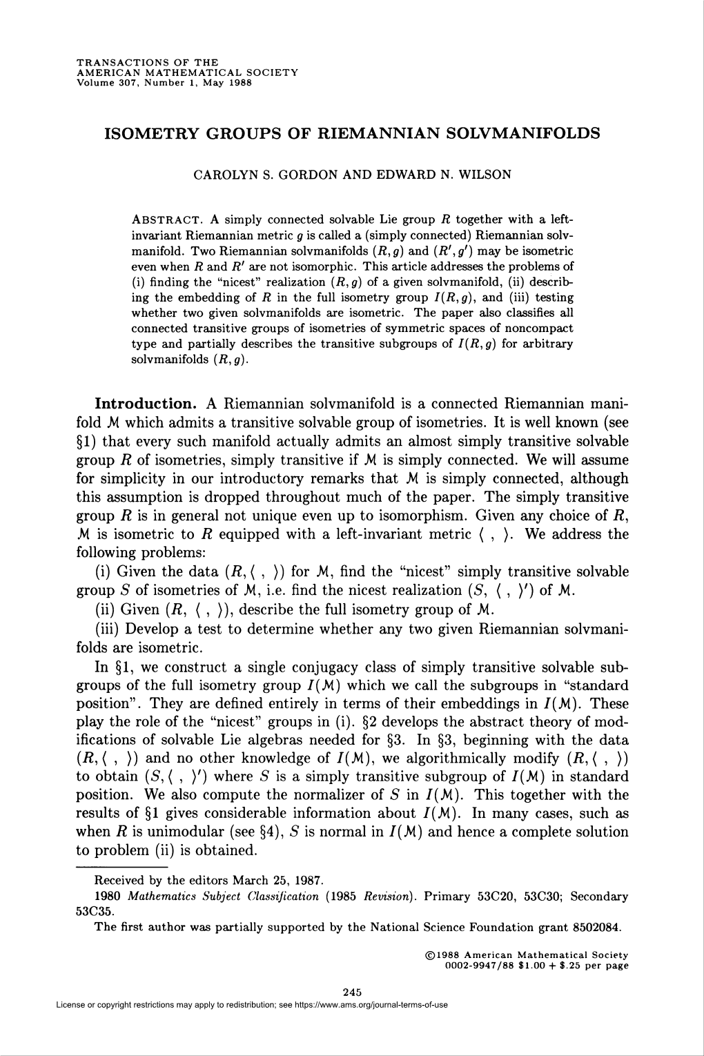 Isometry Groups of Riemannian Solvmanifolds