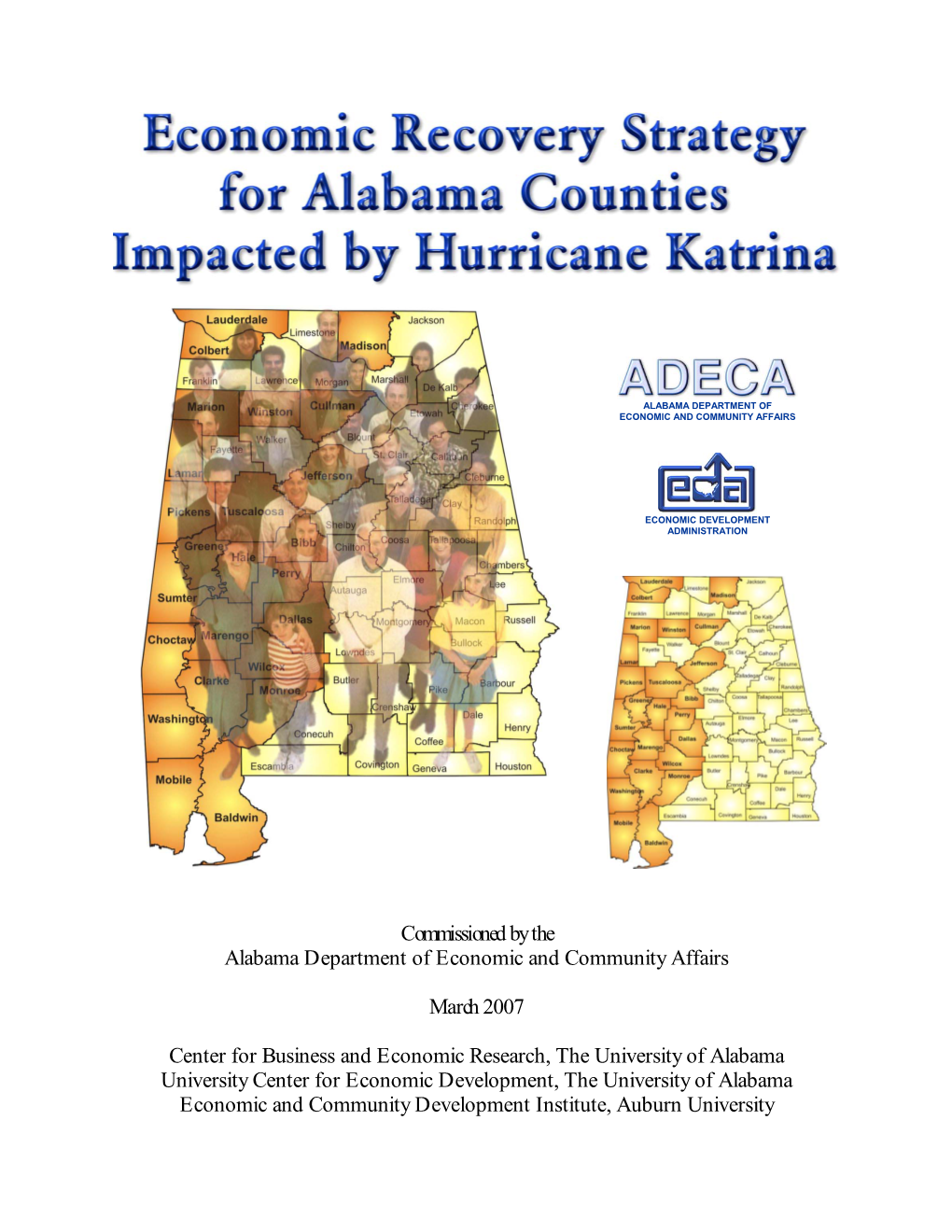 Commissioned by the Alabama Department of Economic and Community Affairs