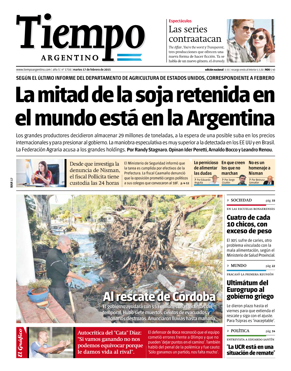 La Mitad De La Soja Retenida En El Mundo Está En La Argentina