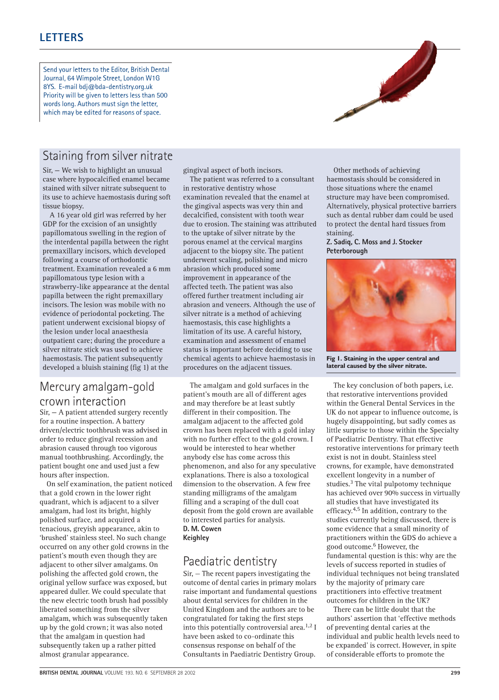 Mercury Amalgam-Gold Crown Interaction Paediatric Dentistry