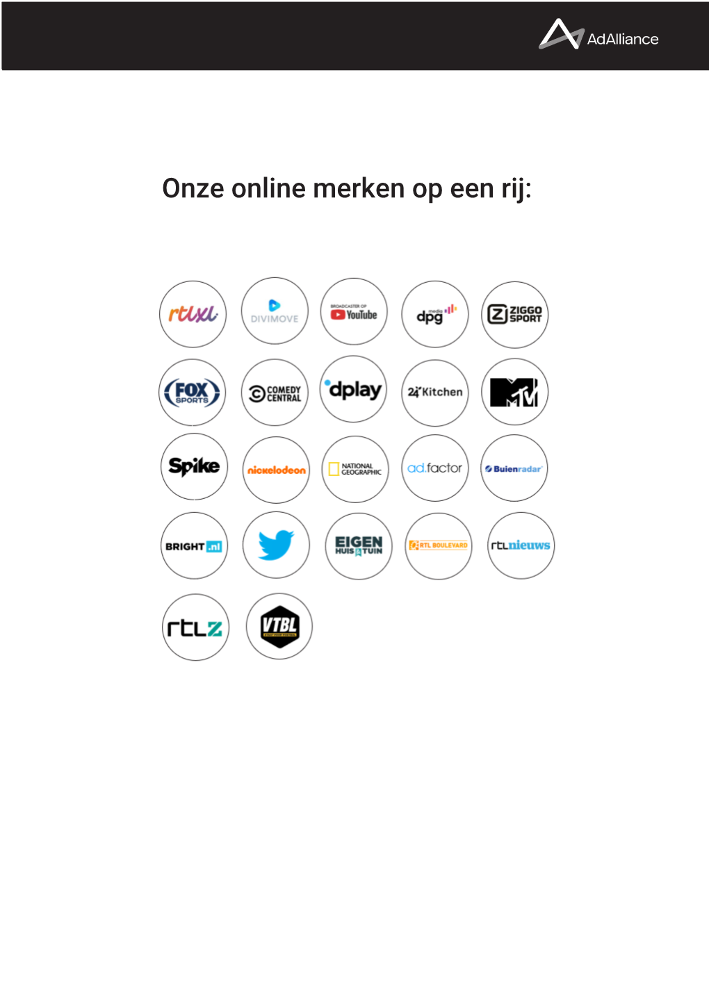 Onze Online Merken Op Een Rij: Portfolio Merken | Online