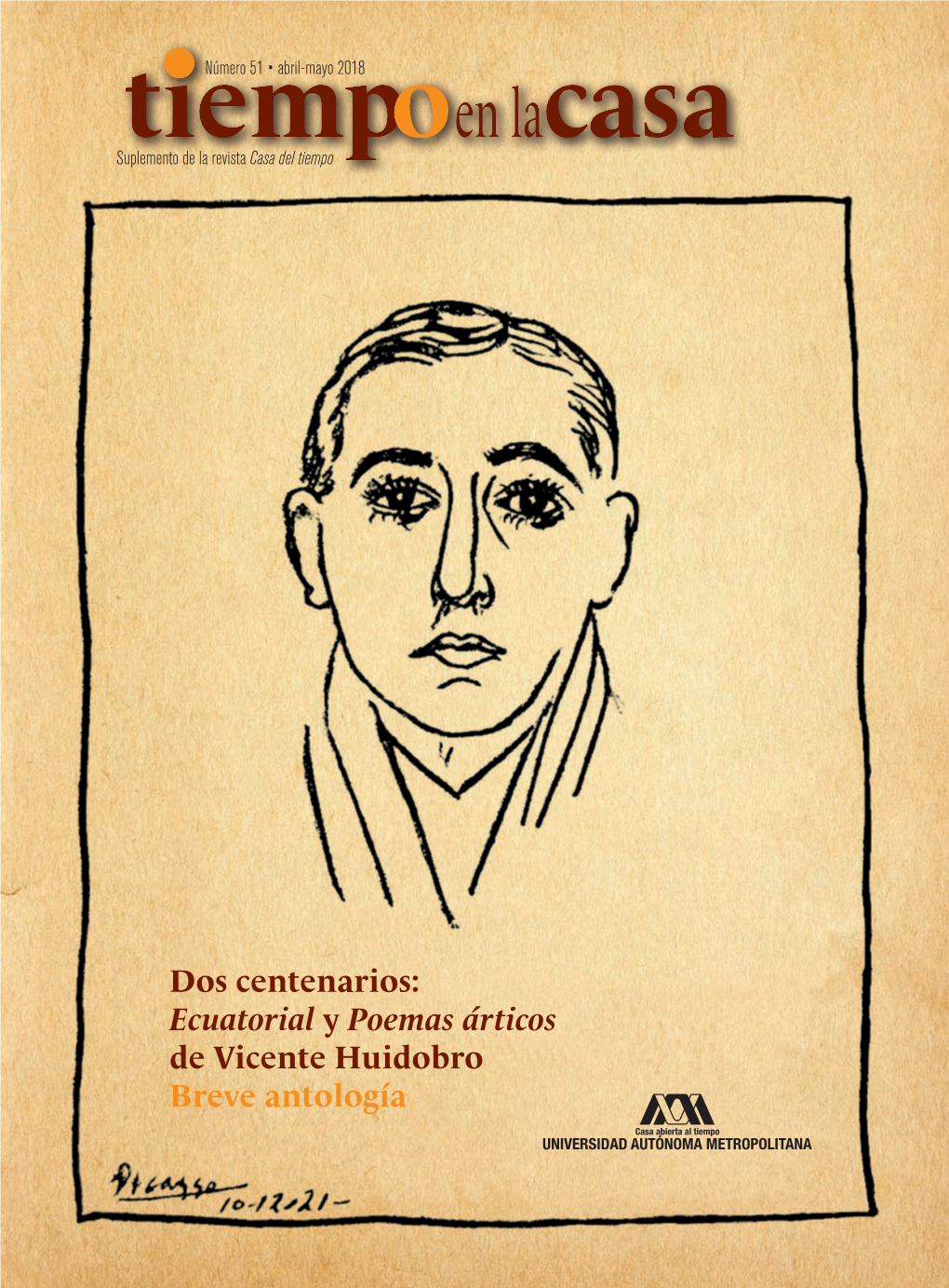 Ecuatorial Y Poemas Árticos De Vicente Huidobro Breve Antología Vicente Huidobro (Chile, 1893 - 1948)