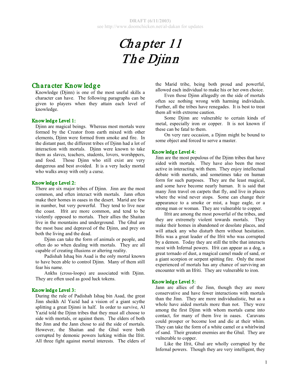 Chapter 11 the Djinn