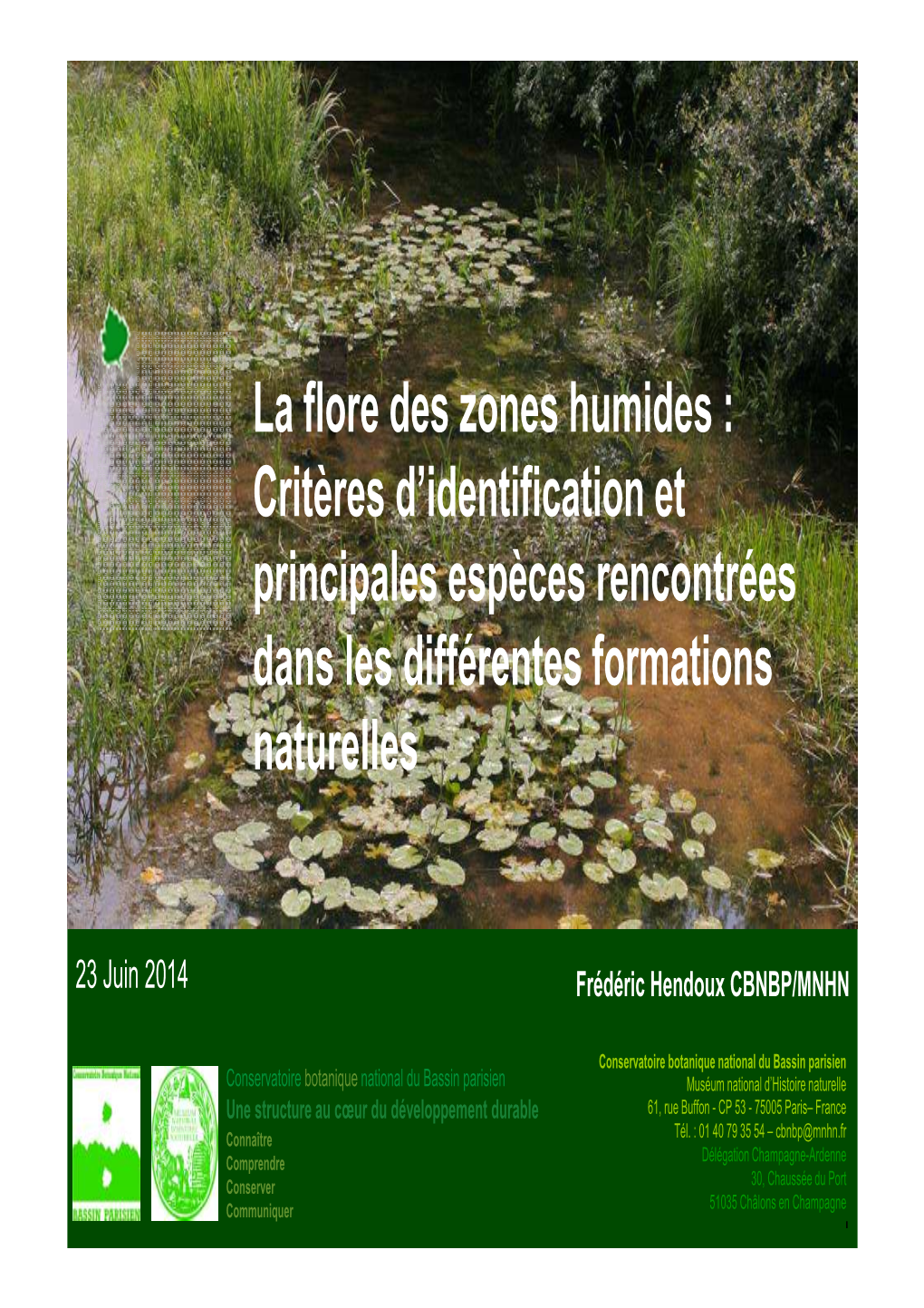 Formation Zone Humidefh [Mode De Compatibilité]