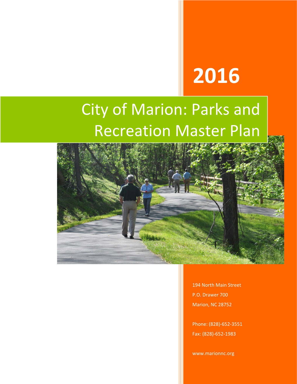 Parks and Recreation Master Plan