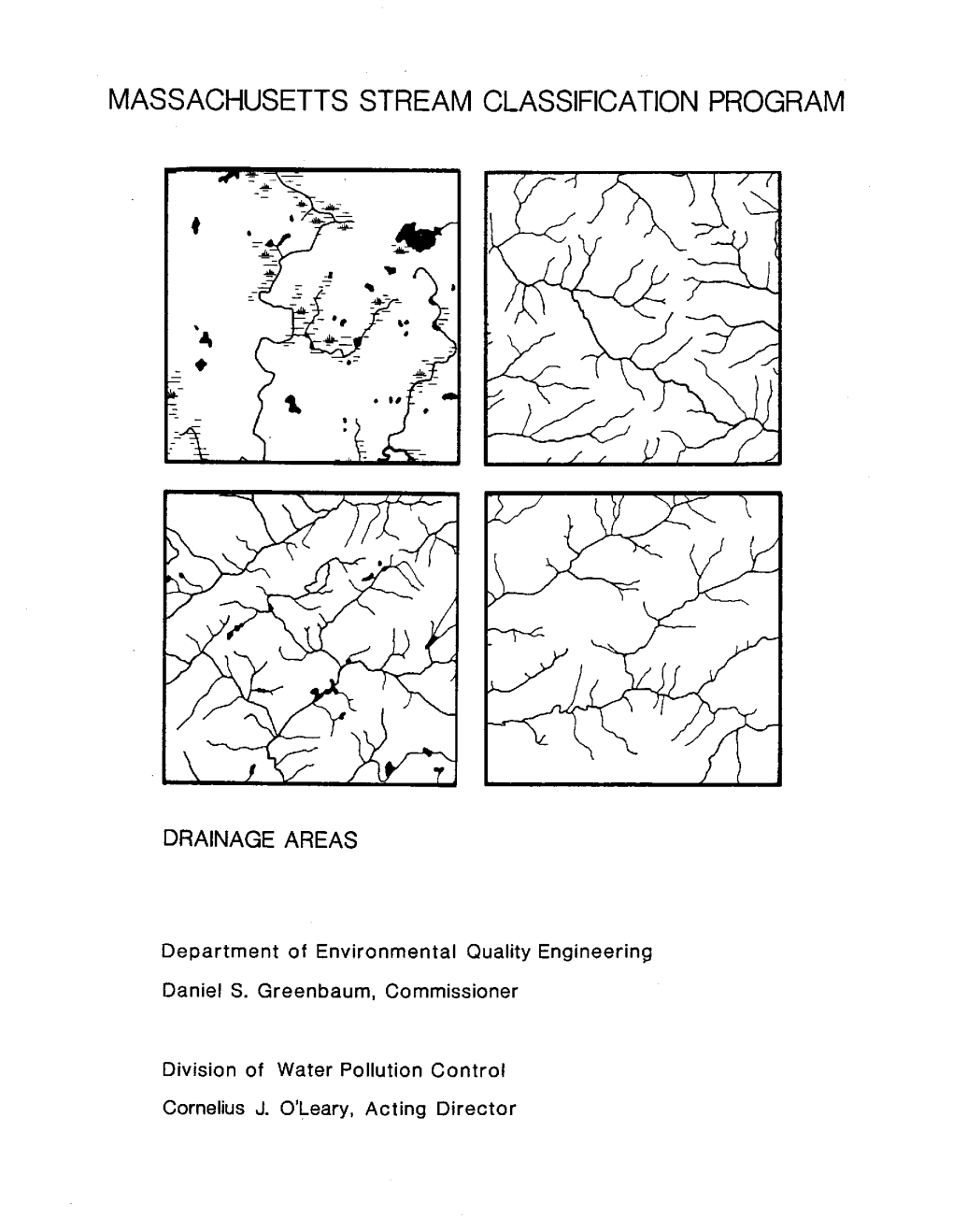 Massachusetts Stream Classification Program